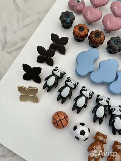 Мебельные ручки кролик заяц панда жук крючок мишка