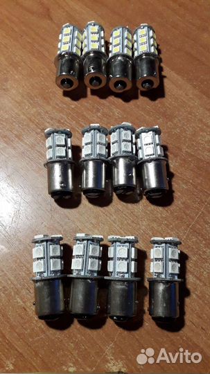 Лампы автомобильные светодиодные 12В 24В