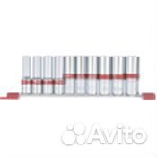 Набор торцевых головок глубоких 6гр. 1/2