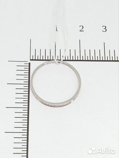 Золотое кольцо с бриллиантом 18р