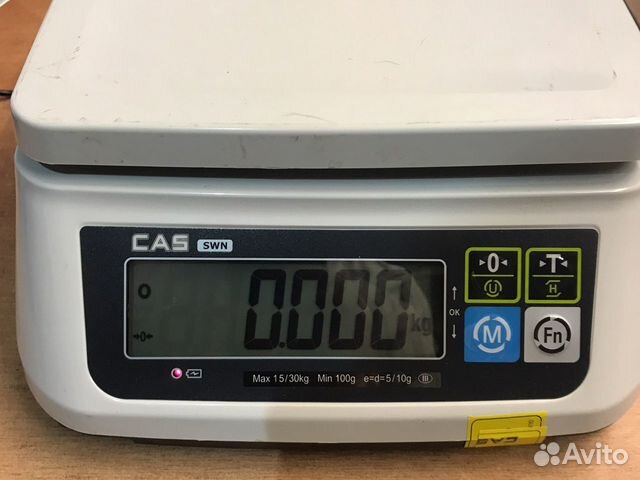 Продажа и покупка оборудования. CAS SWN-30 Весы