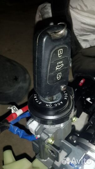 Замок зажигания на элантру 2012