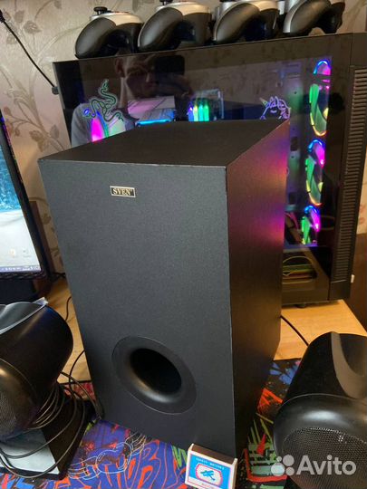 Колонки sven sps 828 мощные с сабвуфером на 51 вт