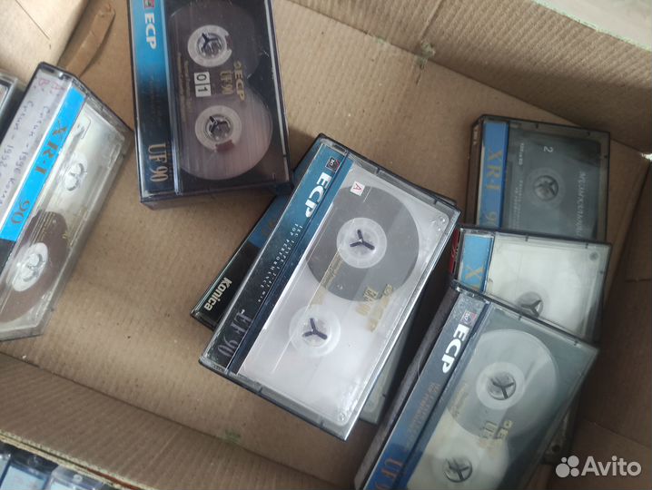 Аудиокассеты с русским роком 50 шт