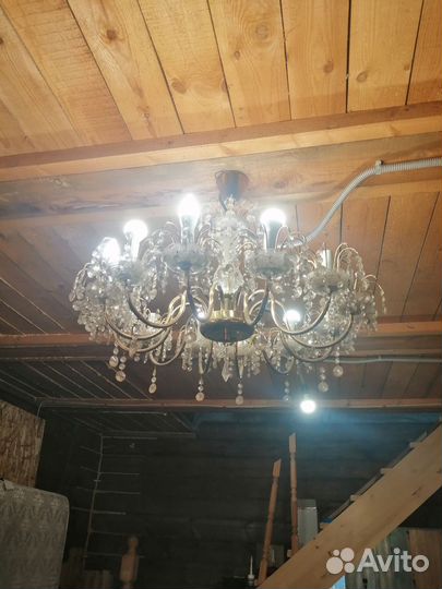 Люстра классическая бу