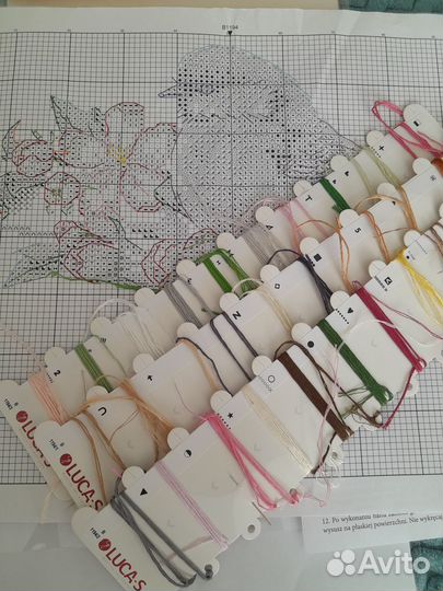 Набор для вышивания (остатки) Luca s (лукас)