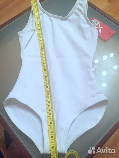 Спортивный купальник Capezio белый США новый р.S