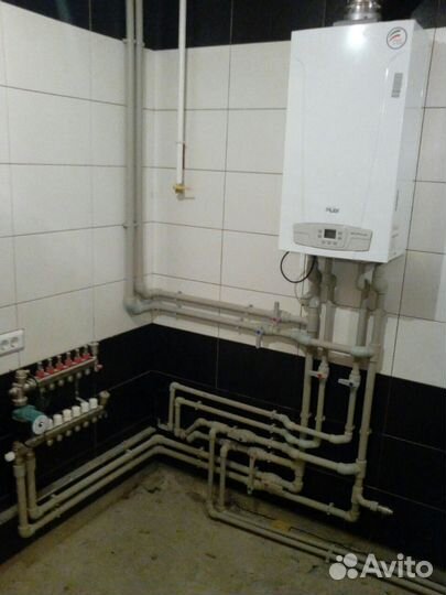 Монтаж отопления, водопровода и сан-тех приборов