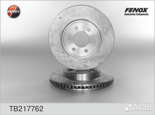 Диск тормозной перед прав/лев TB217762 fenox