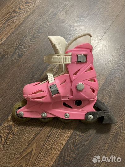 Ролики, 25-29р. Розовые