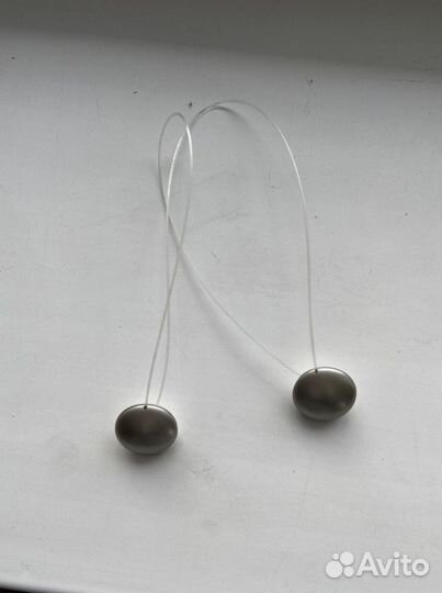 Клипсы для штор магнитные на леске