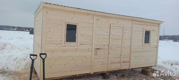 Бытовка деревянная с доставкой