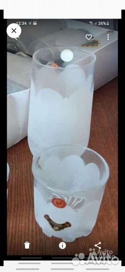 Набор посуды Хрусталь