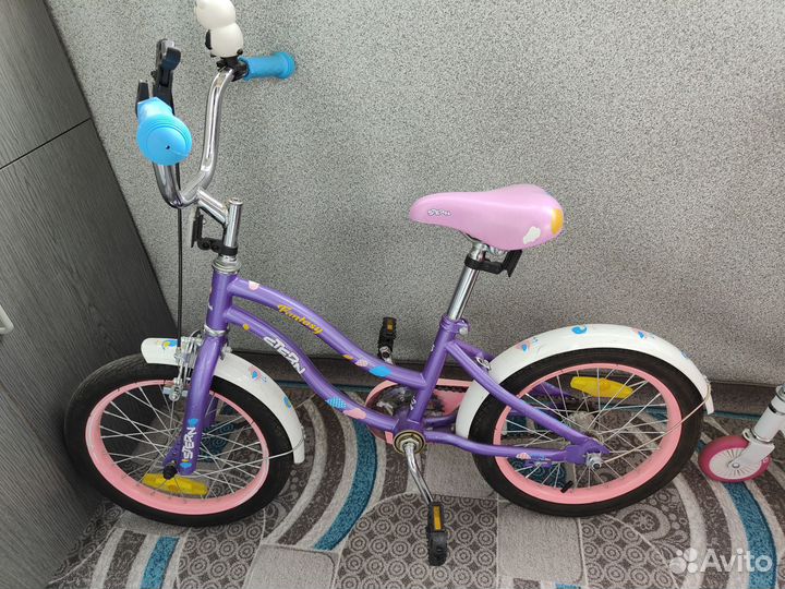 Велосипед для девочек 5-8 лет. Stern fantasy