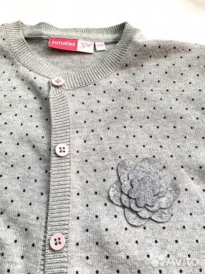 Кардиган для девочки futurino 134