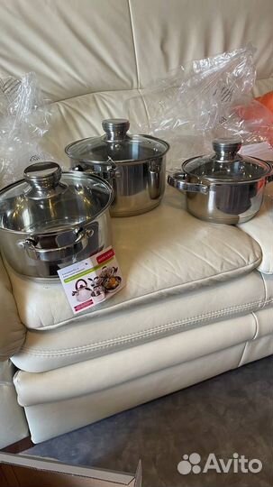 Кастрюли набор новый