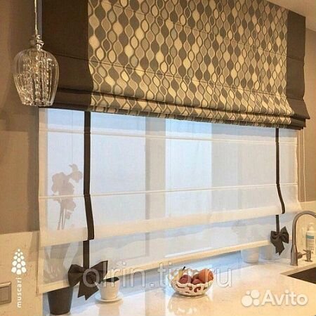 Рулонные жалюзи римские шторы