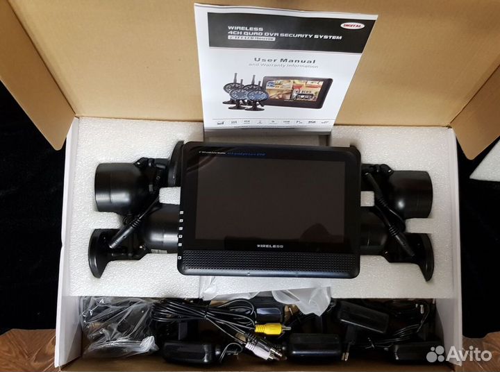 Камера видеонаблюдения комплект, беспроводные