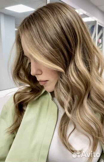 Окрашивание волос с Olaplex