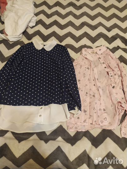 Вещи пакетом для девочки на 152 158