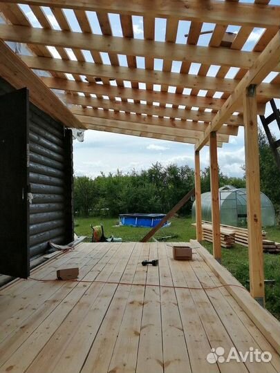 Строительсвто веранд