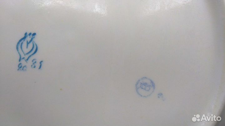 Фарфоровые тарелки СССР