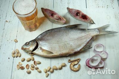 Вяленая рыба лещ