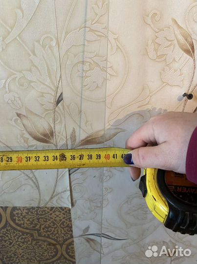 Дверца стеклянная 84х40