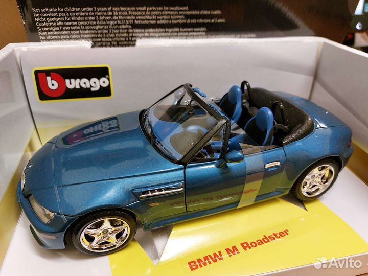 Коллекционная модель BMW M Roadster 1:18