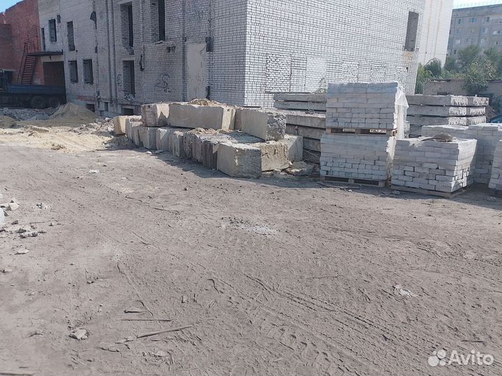 Блоки фундаментные фбс-4,5,6, лестничный марш жб