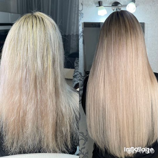 Наращивание волос.Микронаращивание