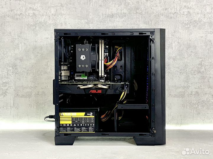 Игровой пк RX 470, intel 9100F, DDR4 16GB, M2