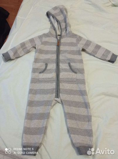 Флисовый комбинезон