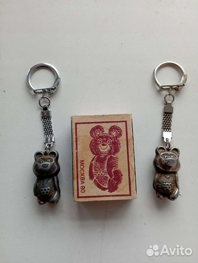 Брелок олимпийский мишка