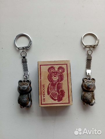 Брелок олимпийский мишка