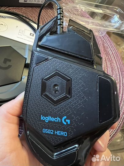 Мышь проводная LogitechG502 hero