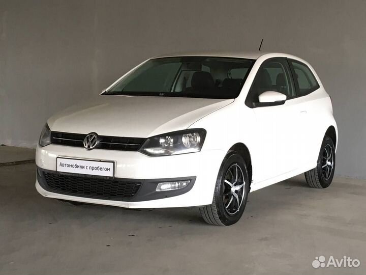 Volkswagen Polo 2010 Р±РµР»С‹Р№