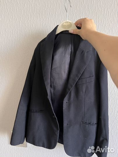 Пиджак черный школьный