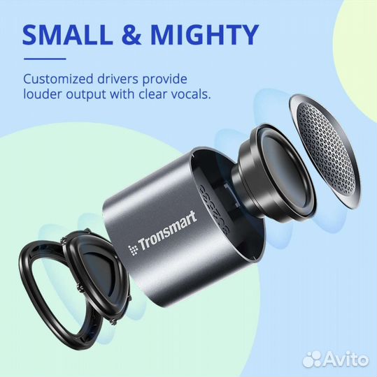 Bluetooth колонки 2шт. Tronsmart nimo mini (новые)