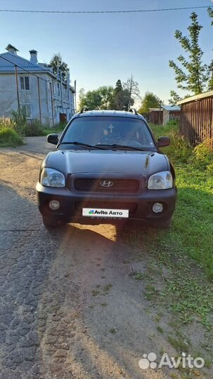 Hyundai Santa Fe 2.4 AT, 2003, 196 000 км