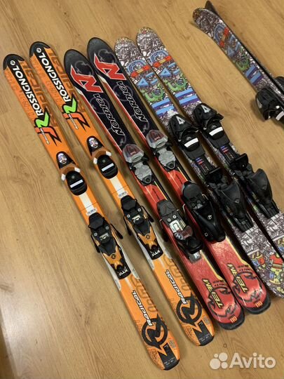 Горные лыжи детские Head Nordica Rossignol 110 120