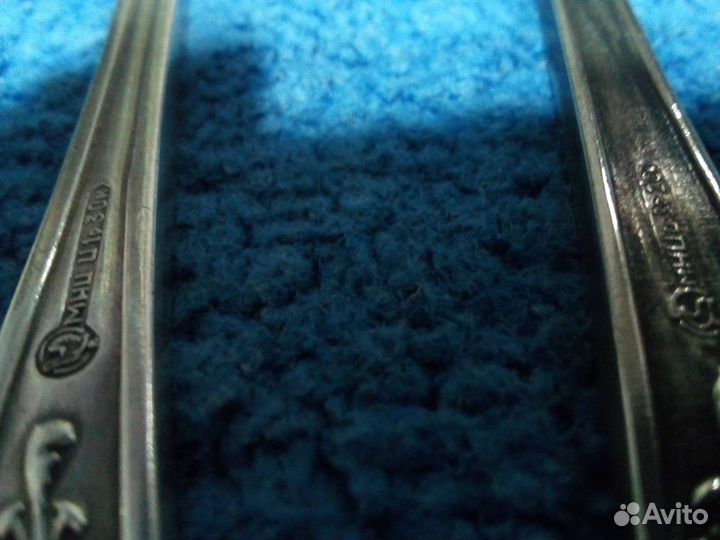 Ложки, вилки из мельхиора