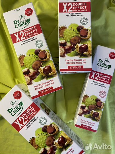 Массажый гель каштан/перец Фармаси