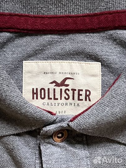 Поло мужское hollister оригинал