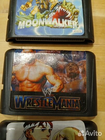 Картриджи для сега