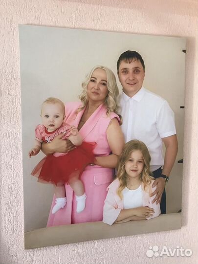 Портрет на холсте по фото