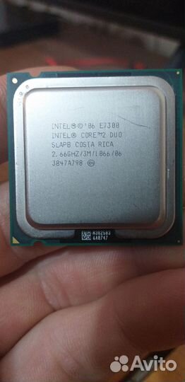 Процессор Intel core 2 duo E7300
