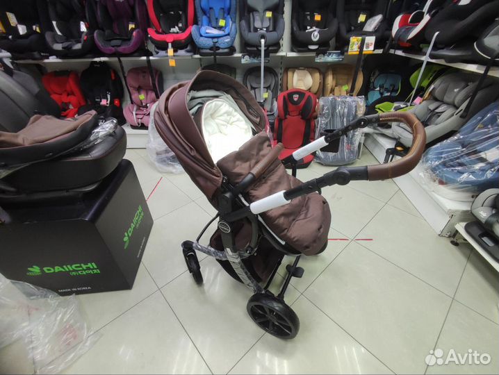 Коляска Farfello Aimile New Эко-Кожа Трансформер