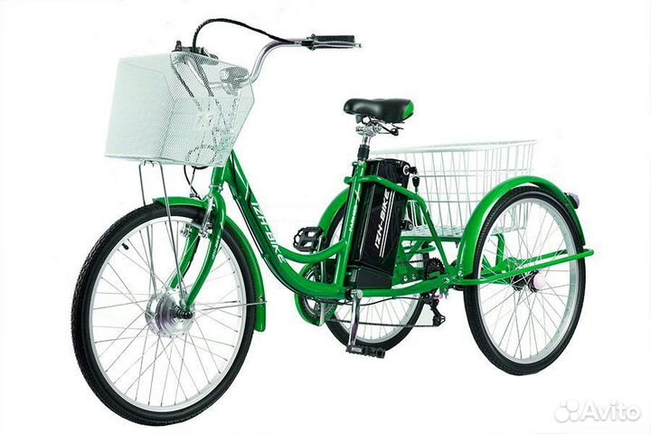 Электровелосипед трехколесный Фермер 3WE 6ск.24''