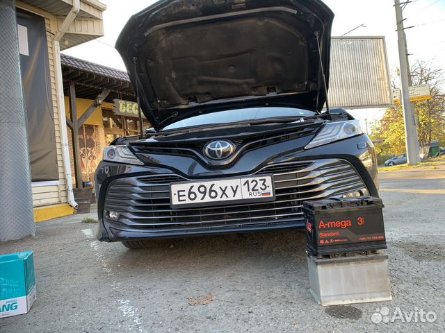 Аккумулятор на Камри 70 кузов